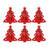 20/2pcs Christmas Cutlery Holders Xmas Tree Shaped Knife Fork Spoon Holder Bags Tableware Pockets Organizer Bag Party Home Decor