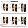 2pcs   Curtain Cloth  print Fresh And Delicious Fruit Machine Washable (without rod) Stuff Clearance for Living Room   Bedroom