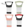 Stainless Steel Onion Holder for Slicing Prongs Rust-Resistant Vegetable Cutter Time-saving Potato Tomato Avocados Eggs Fruit Lemon Meat Assistant