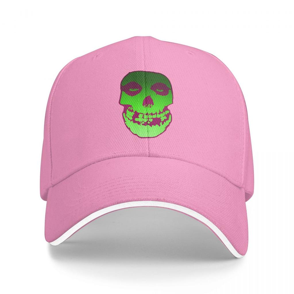 Unisex Baseball Hats Misfits Rock Band Skull Horror Outdoor Streetwear Summer Sports Baseball Caps Hip Hop Cap Casquette Hats
