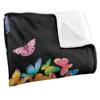 Royce McClure Wildheart Silky Butterflies Supersoft Blanket