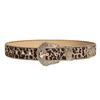 Vintage Belt for Women Men Y2K Leopard Belt for Jeans Shorts Eye Catching Waist Decors Pants Belt Fashion Waist Ornament