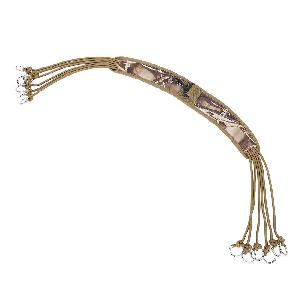 Entenjagd Tragegurt Camouflage Fleece Multifunktional 12 Karabinerringe Enten Trageband