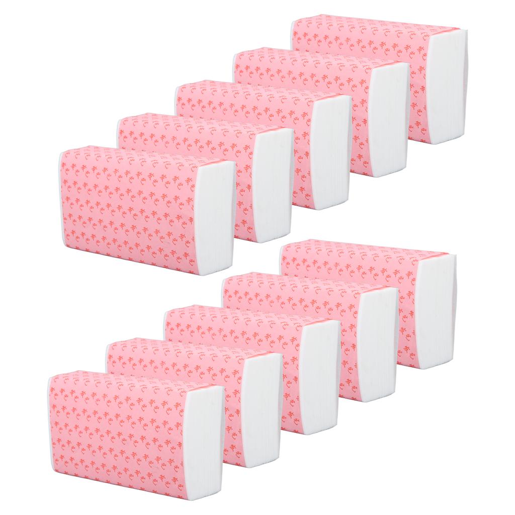 10 Packs Perm Paper Thickened Heat Resistant Highly Absorbent Perm End Papers for Hair Salons Home