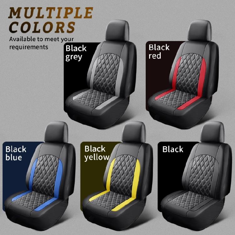 Coprisedili Auto Trapuntati a Diamante Universali Proteggi Cuscino 2/4/9 Pezzi Pelle PU Premium Per Berlina SUV Uso Stagione Unica