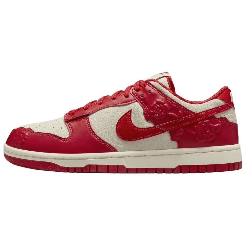 Nike Dunk Low Red Roses Women's Skate Shoes Sneakers HF1986-100