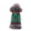 Pet Dog Sweater Winter Christmas Knit Striped Red Snowflake Costume Small Medium Large Dogs