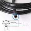 Car Sunroof Glass Seal Direct Replacement Spare Parts for C30 S60 S80 V50 XC70 Sunroof Seal 31218248