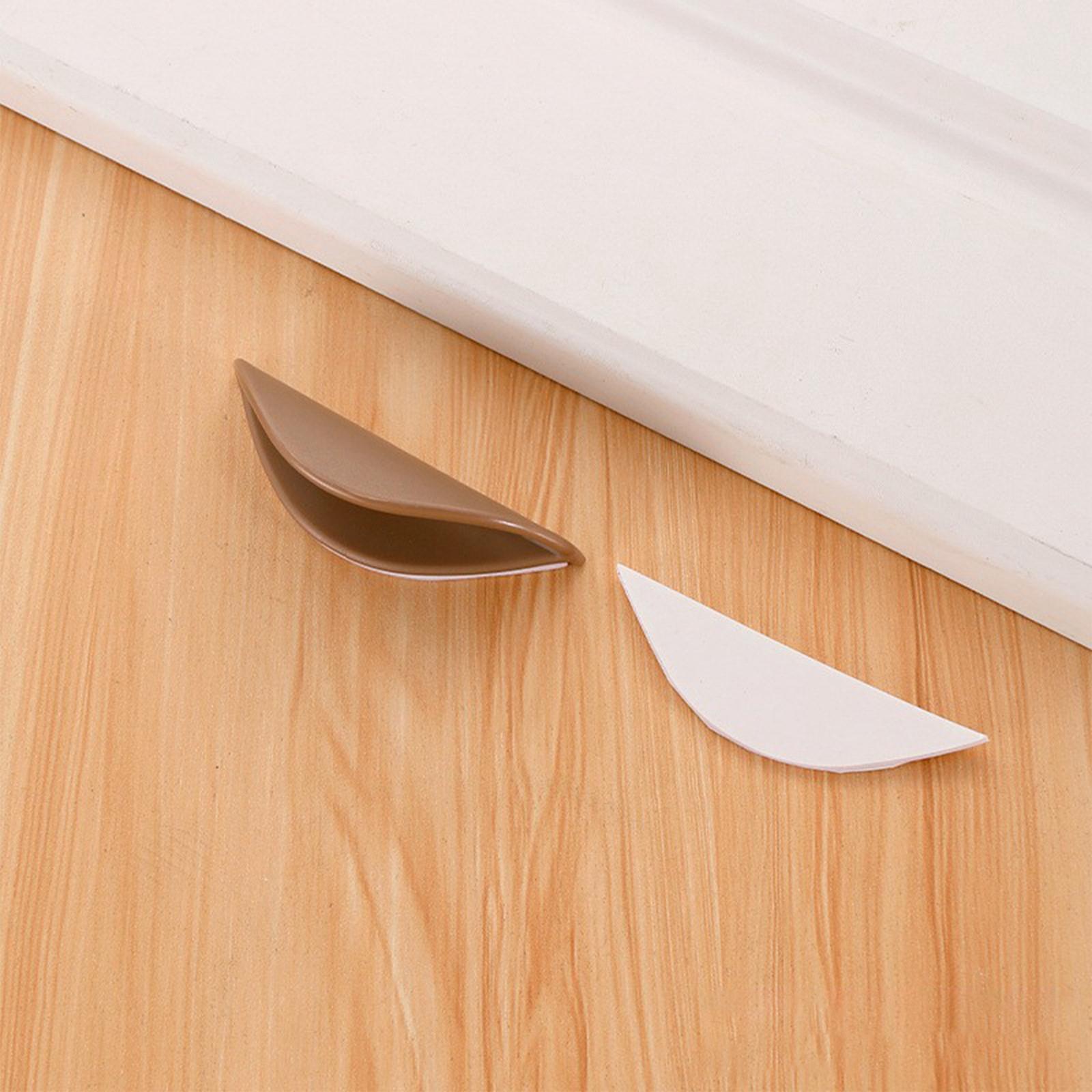 

Пластиковая ручка без пробивки Ручка для окна/двери Ручка для шкафа/ящика Гардероба Самоклеящаяся вспомогательная ручка для раздвижной двери. One Size