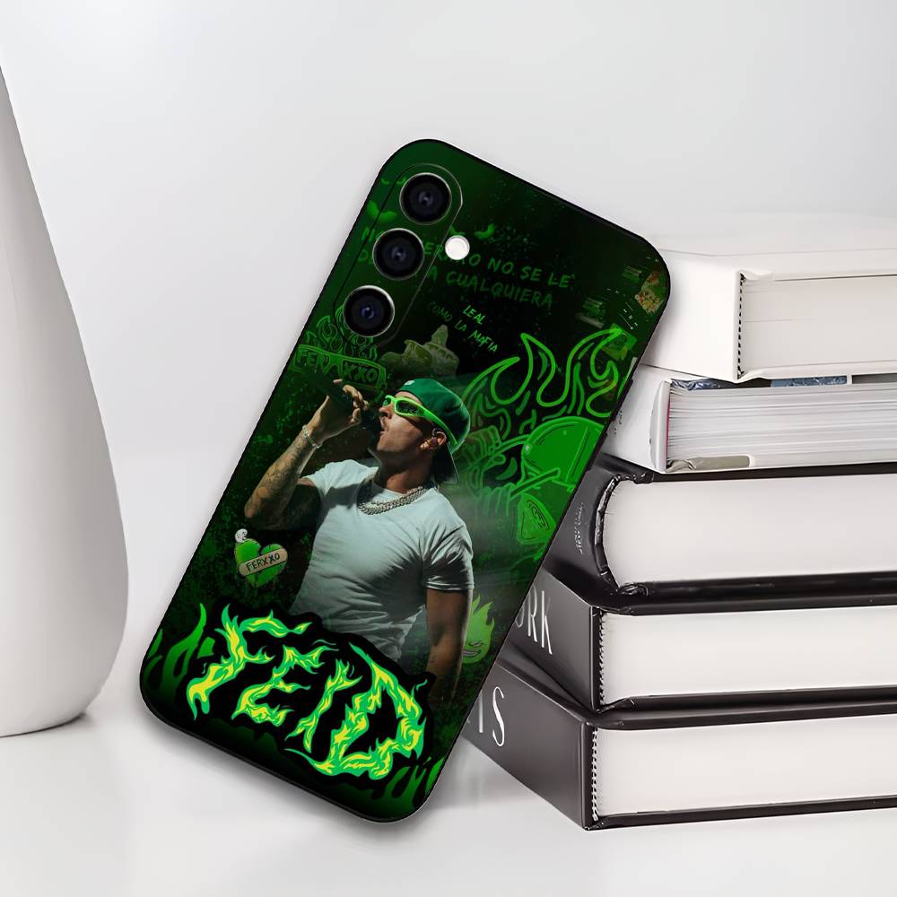 

F-Feid Ferxxo SIXDO Singer Phone Case Silicone Soft For Samsung Galaxy A73,A72,A71,A70,A53,A52,A51 Samsung a22 5g