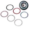 1PC Automobiles Start Switch Button Decoration Circle With Diamond Rhinestone Ring Button Sticker Car Interior Accessories