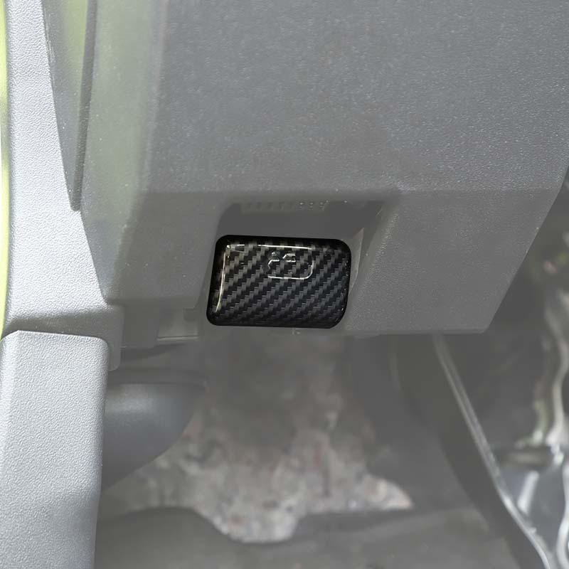 Autocolante de acoperire de decorare a comutatorului de extensie pentru reglarea oglinzii inverse pentru Suzuki Jimny 2019 în sus Accesorii de interior ABS