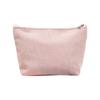 Durable Corduroy Cosmetic Organizer Pouch Portable Zipper Toiletry Bag Storage Bag  Travel Use
