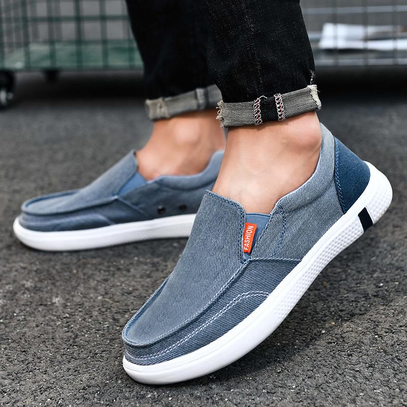 Fashion Casual Men's Loafers Shoes Comfortable Breathable Men's Sneakers Slip-on Light Ourdoor Casual Shoes Men's Shoes