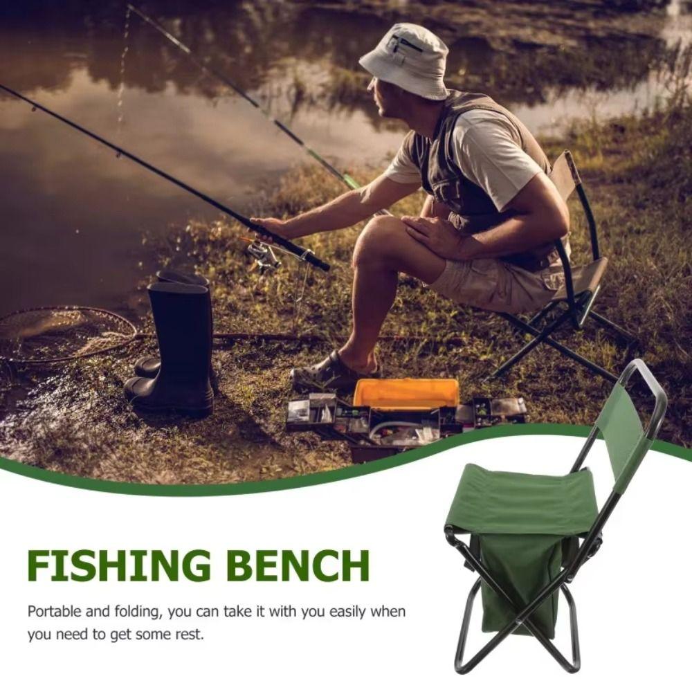Strong Load-bearing Folding Camping Chair Wear-resistant Sports Beach Chairs Picnic