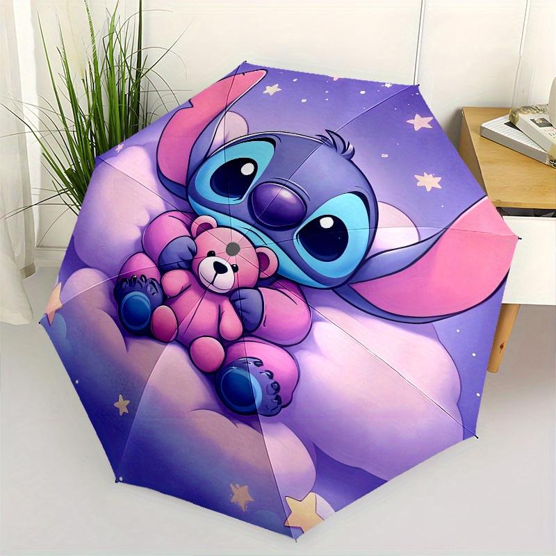 

Stitch,Cloud Automatic folding umbrella, 8 ribs portable foldable design, best choice for business and going out, birthday, Halloween, Chris