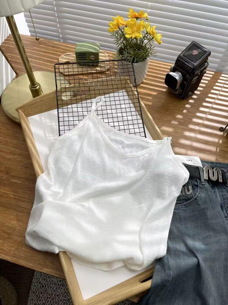Looking Forward To Summer French Hemp Sunscreen Shirt Women's Hemp Thin Shirt High-end Anti-wrinkle Long-sleeved Jacket