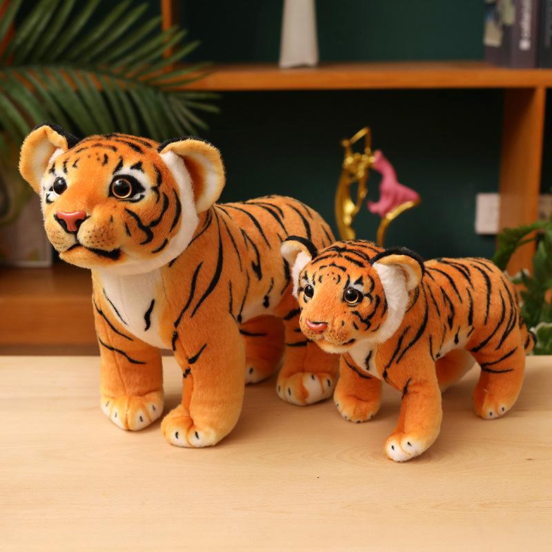 Cartoon Tiger Doll Rag Doll Plush Toy Birthday Gift Tiger Year Mascot Children Toy Pillow