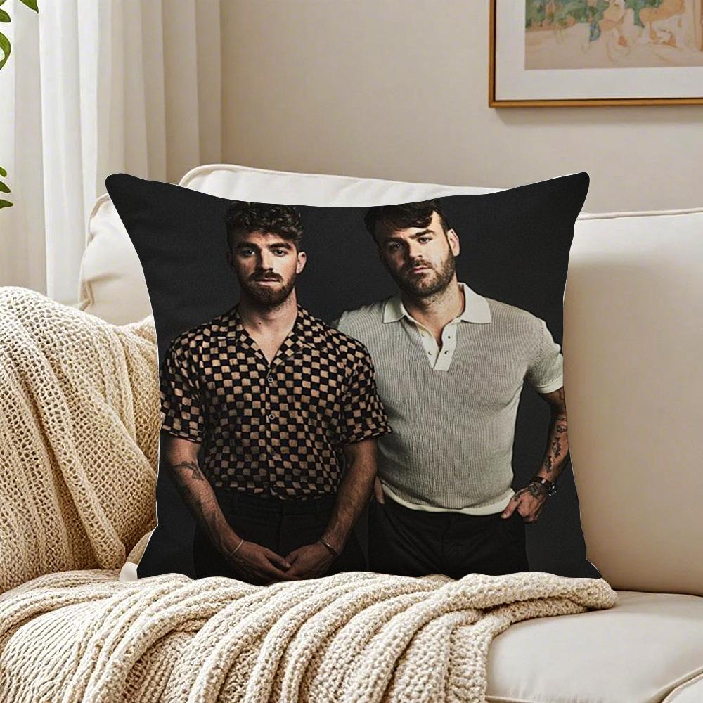 Music Band The CChainsmokers Cushion Cover Pillowcase Antidustmite living Room Sofa Decor Cushion Room 30X30cm