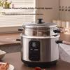 TRIANGLE 316 Stainless Steel Rice Cooker with Steamer CN Plug (adapter Included)