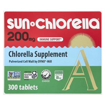 Chlorella Supplement, 200mg, 300 Tablets