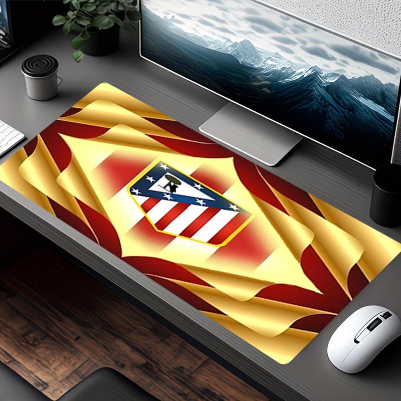 Atletico Madrid Print Mouse Pad, for Keyboard Pad Laptop PC Mat for Office Home Use, Desk Decor, Perfect Birthday Gift for Gamers