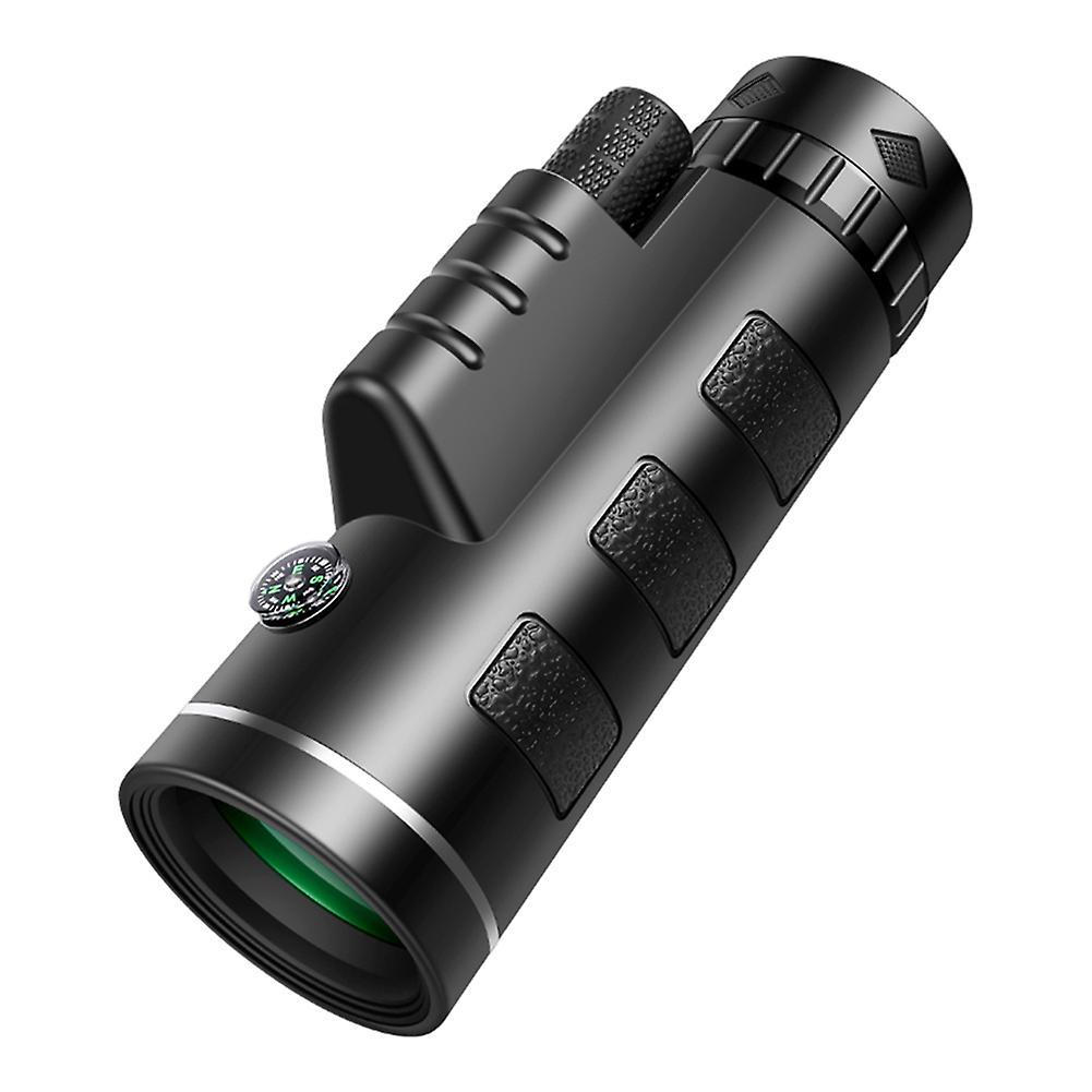 40X60 Zoom Monocular Telescopes with Phone Holder Small Phone Taking Camera Lens for Hiking Camping