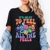 Pixar Inside Out Its Okay To Feel All The Feels Shirt