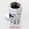 Convenient Shower Head Water Control Adjustable Brass Shower Head Shut Off Valves Smooth Operation for Hand Shower Arm