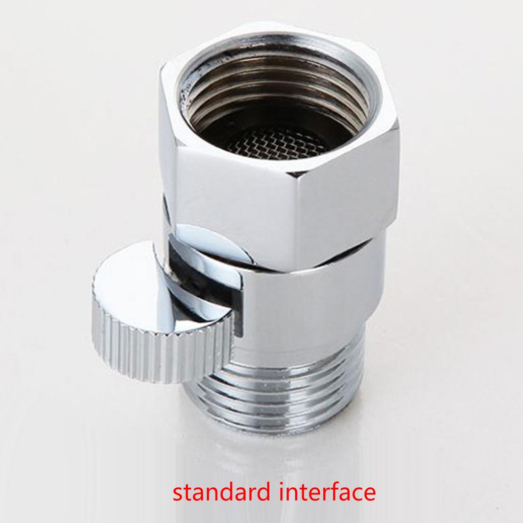 Convenient Shower Head Water Control Adjustable Brass Shower Head Shut Off Valves Smooth Operation for Hand Shower Arm