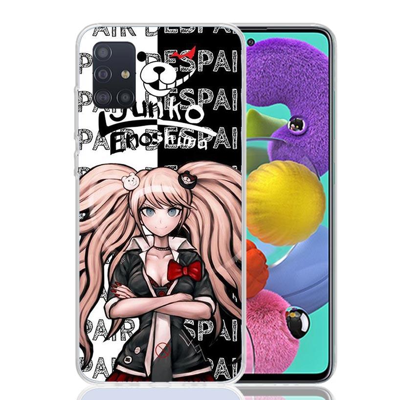 Danganronpa Enoshima Junko Phone Case for Samsung Galaxy A52 A51 A50S A12 A22 A32 A72 A10S A30S A31 A71 Note 20 Ultra 10 Plus S1