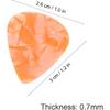 50Pcs Guitar Picks Gauge Celluloid Guitar Picks for Acoustic Guitar Electric Guitar Bass Ukulele Bass Electric Acoustic Guitars(0.7mm)