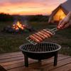 Detachable Sausage Barbecue Net Non Stick Barbecue Net Clip  for Outdoor Camping