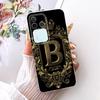 Für Vivo S18Pro V2344A Hülle Für Vivo S18 Pro Abdeckung Transparent Luxus Krone A-Z Buchstaben 2D Flaches Muster Weiches Gehäuse