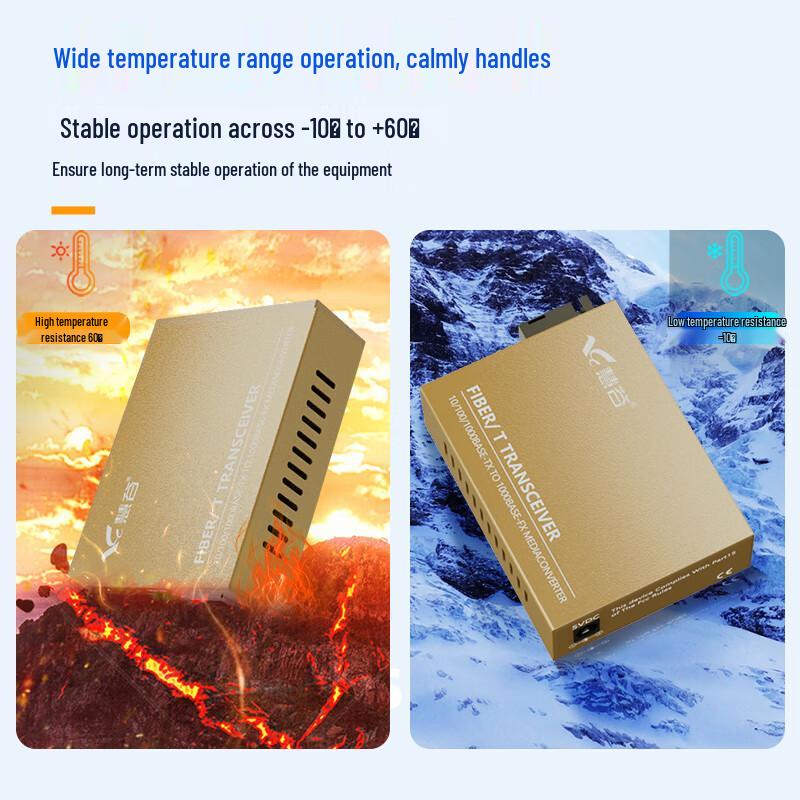 Huigu Gigabit Single-Mode Single-Fiber Optic Transceiver