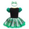 Princess Dress for Children and Cosplay Green Ribbon Original 90cm NT2229 [CREDIBLE] Babies, Costume, 3-Piece Set, (Princess Dress, Headband, Item)