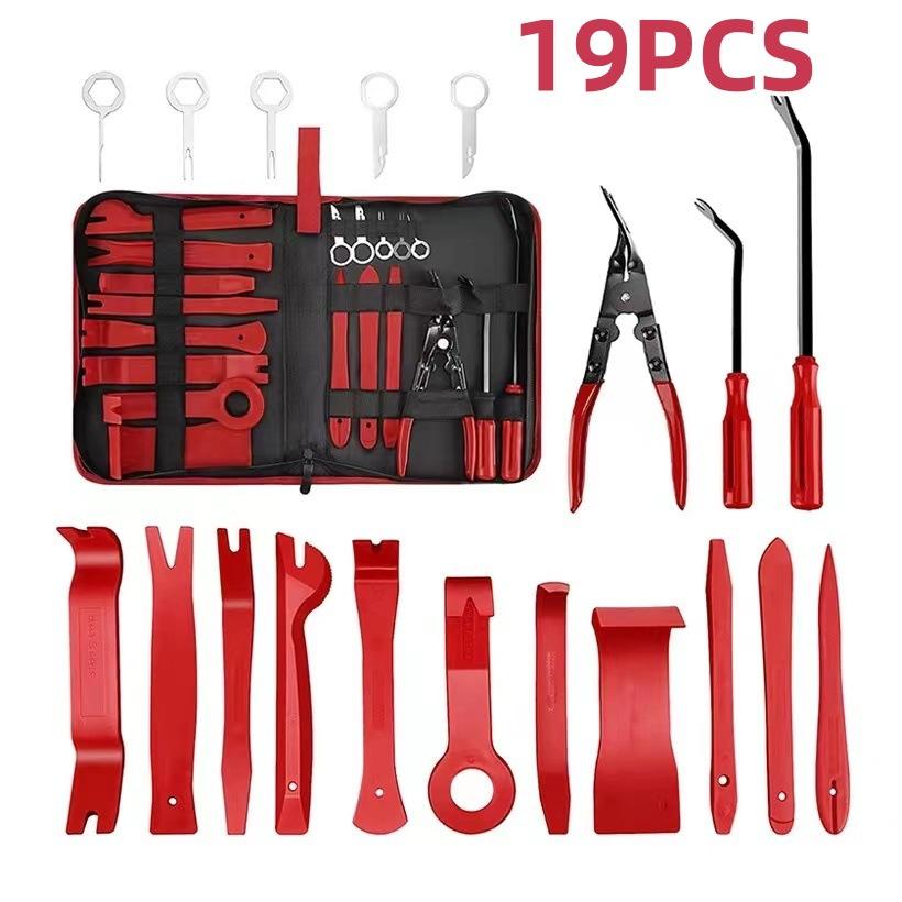 Car Trim Removal Tool Auto Trim Puller Tool Kit Pry Tools Set for Trim Clip Pliers Fastener Remover Pry Hand Tools Kit