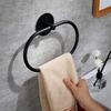 Bathroom Towel Rings Bar Stainless Steel Hand Towel Rack Rail Toilet Paper Holder Wall Mounted Hanger Bathroom Accessory