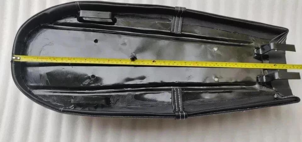 Fits For Royal Enfield Interceptor 650cc Cushioned Dual Seat Black
