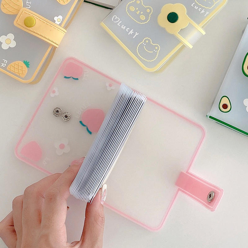 Cute Card Holder For Women Stylish Compact Lightweight Card Case Wallet Fashion Portable Mini Purse Organizer For Credit Cards ID Cash