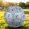 Personalized Size 5 Football Atletico Madrid Pattern Outdoor Game Sports Ball Gift