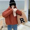 Lightweight Hooded Short Down Jacket 2025 Women'S New Winter Loose Large Size White Duck Down