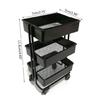 1:12 Dollhouse Mini Storage Cart Dolls Kitchen Bedroom Furniture Books Organizer