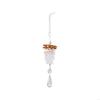 Acrylic Pinecone Ornament Transparent Hanging Decoration For Christmas Tree Window Wall
