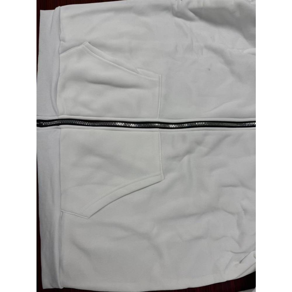 Men's Hooded Zipper Sweatshirt - Loose Fit Street Jacket Zipper Hoodie Warm and Frost Resistant Clothing