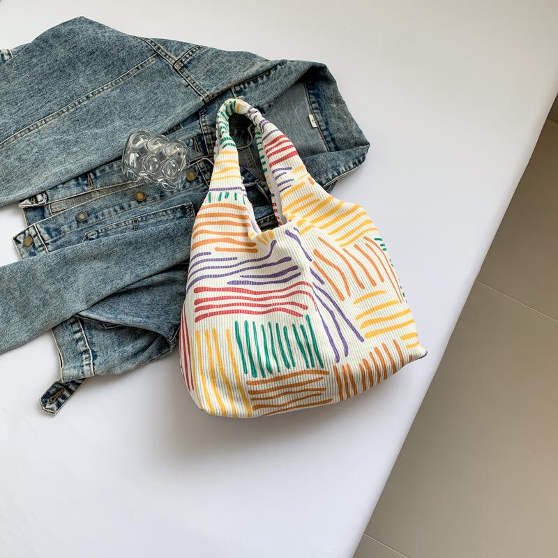 

Stylish simple large-capacity leisure bag Internet celebrity handbag 2025 summer new versatile ins foreign style tote bag