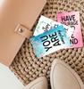Inkdotpot Lunch Box Notes For Adults  Teens,  Motivation Inspiration Affirmation Cards, Pack of 36, Unique Assorted Designs (Mermaid