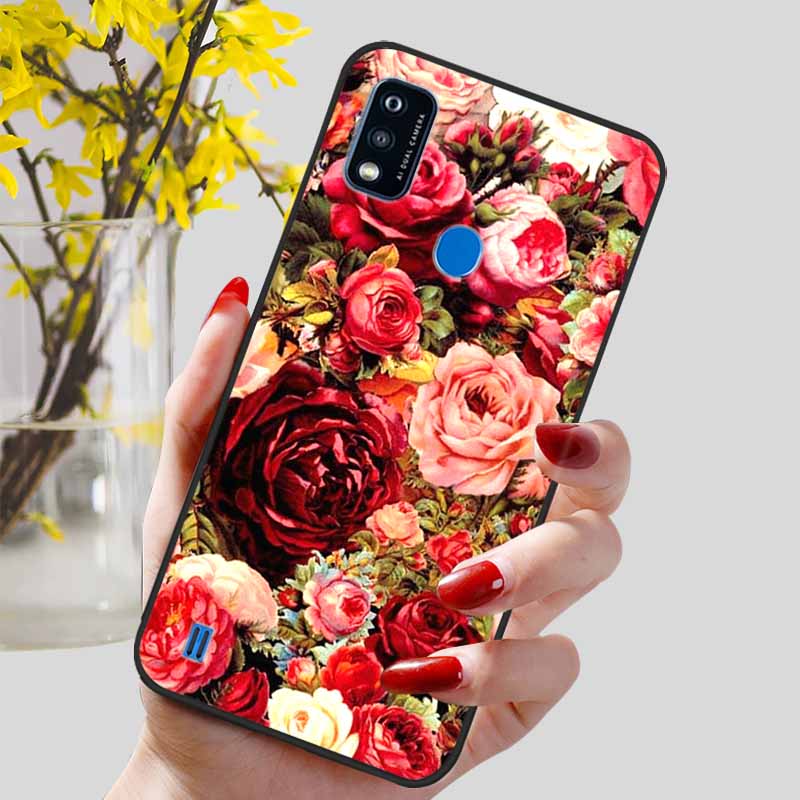 For ZTE Blade A51 Case Lovely TPU Silicone Soft Phone Cover for ZTE Blade A51 / A71 Protect Bumper Cover On BladeA51 A 51 Cute