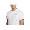 Reebok Ri Classic T-Shirt Uni Logo Rundhals Kurzarm T-Shirt Herren Tops Weiß GL3146