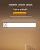 Rechargeable LED Motion Sensor Night Light Strip for Cabinets and Wardrobes